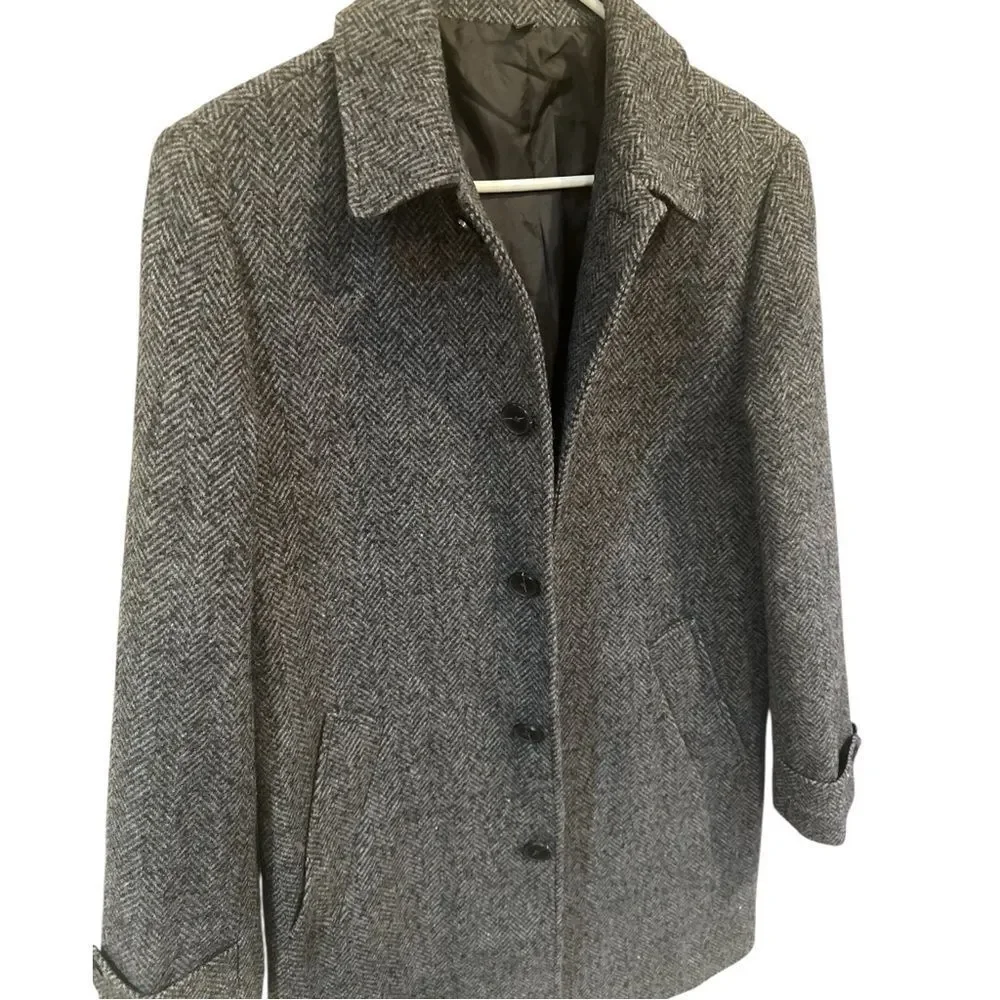 NWTs J. Crew Thompson Wool Blend Car Coat Size 36